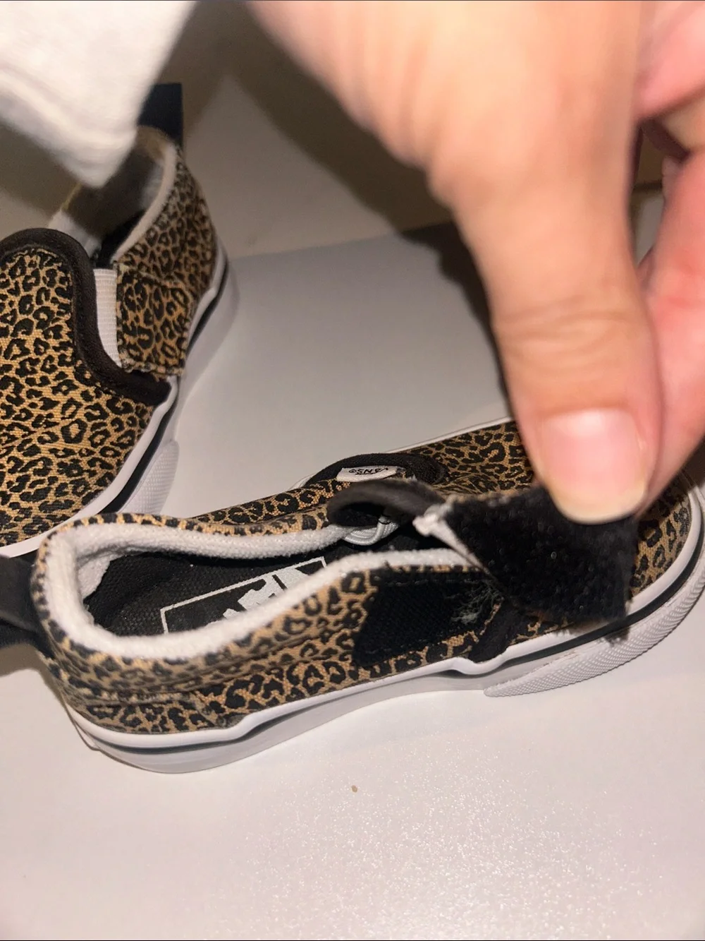 Vans |  Leopard Print Slip-On Sneakers